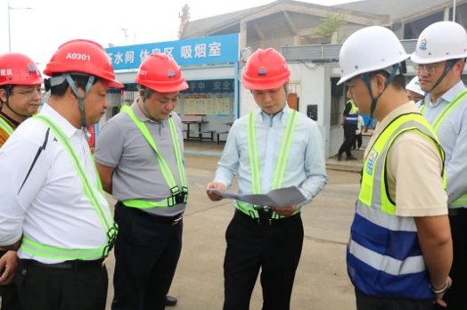 謀發(fā)展，強(qiáng)管理|騰越建科集團(tuán)總裁丁杰視察海南分公司